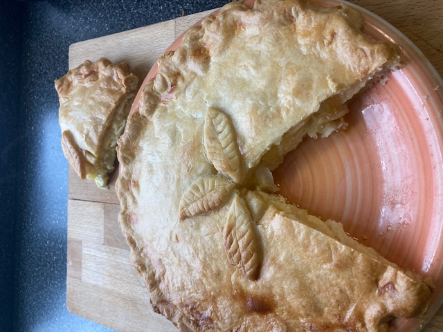 Grace's Delicious Cheese and Onion Pie Grace's Delicious Cheese and Onion Pie