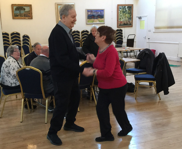 Pam and John enjoyed doing the Jive Pam and John enjoyed doing the Jive