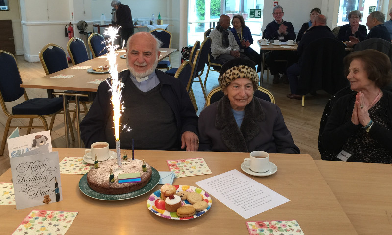 Father Spiros's 89th birthday Father Spiros's 89th birthday