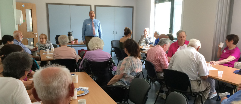 David Steene a solicitor gives the members of Dementia Club UK a legal briefing David Steene a solicitor gives the members of Dementia Club UK a legal briefing