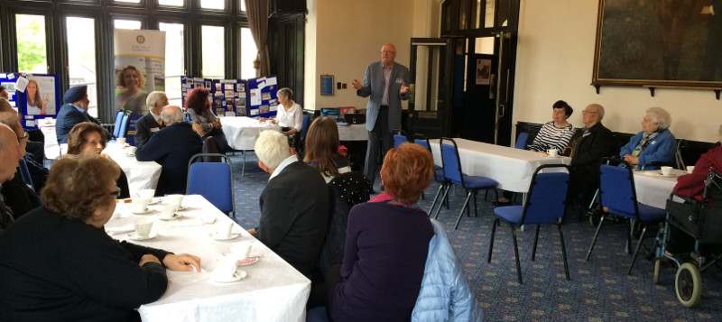 Dick reciting some stories about when he was a Registrar Dick reciting some stories about when he was a Registrar