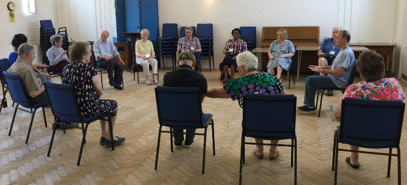 Chair Yoga at Eversfield Centre with Richard Chair Yoga at Eversfield Centre with Richard