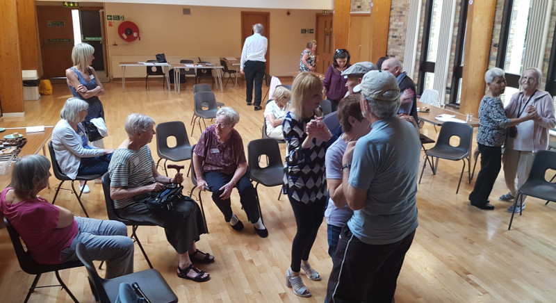 Members take to the floor at Fairway Hall Members take to the floor at Fairway Hall