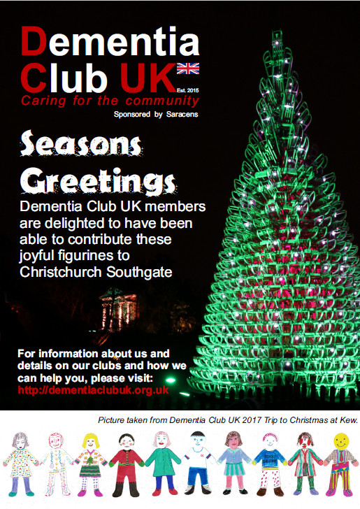 Leaflet designed for the Christmas tree festival at Christ Church Leaflet designed for the Christmas tree festival at Christ Church
