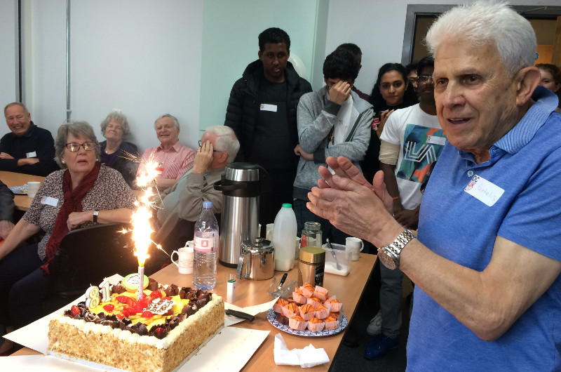 Pandelis celebrates his 81st Birthday at DCUK Pandelis celebrates his 81st Birthday at DCUK