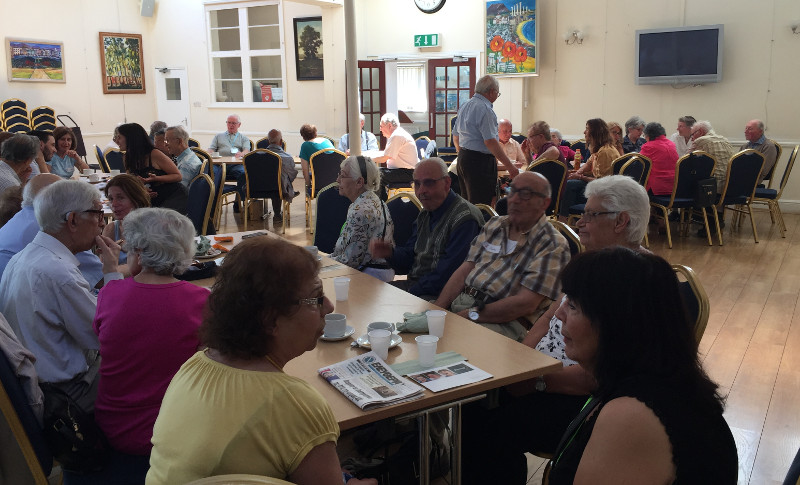 Full house at Dementia Club UK Full house at Dementia Club UK
