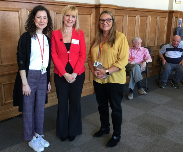Tija Hubej and Dr Rhonda Cohen who work at Middlesex University Tija Hubej and Dr Rhonda Cohen who work at Middlesex University