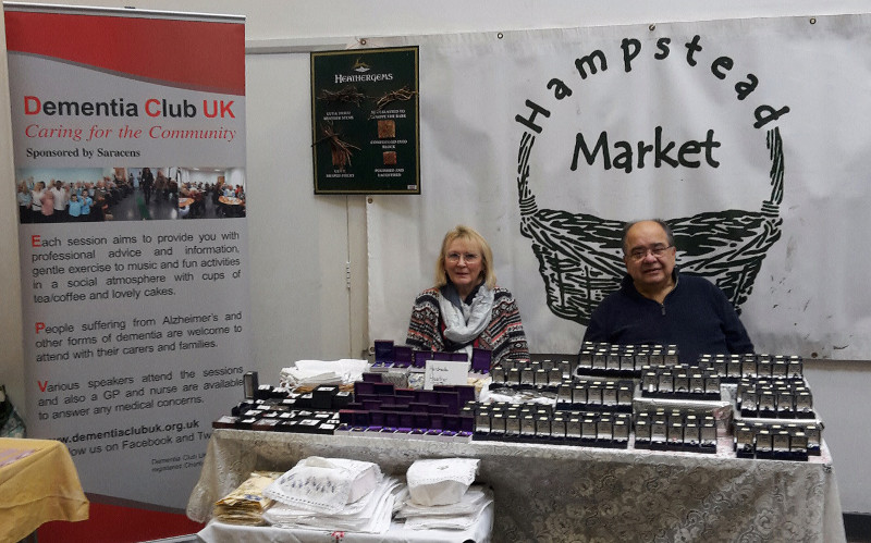 Elaine and Louis at Hampstead Market Elaine and Louis at Hampstead Market