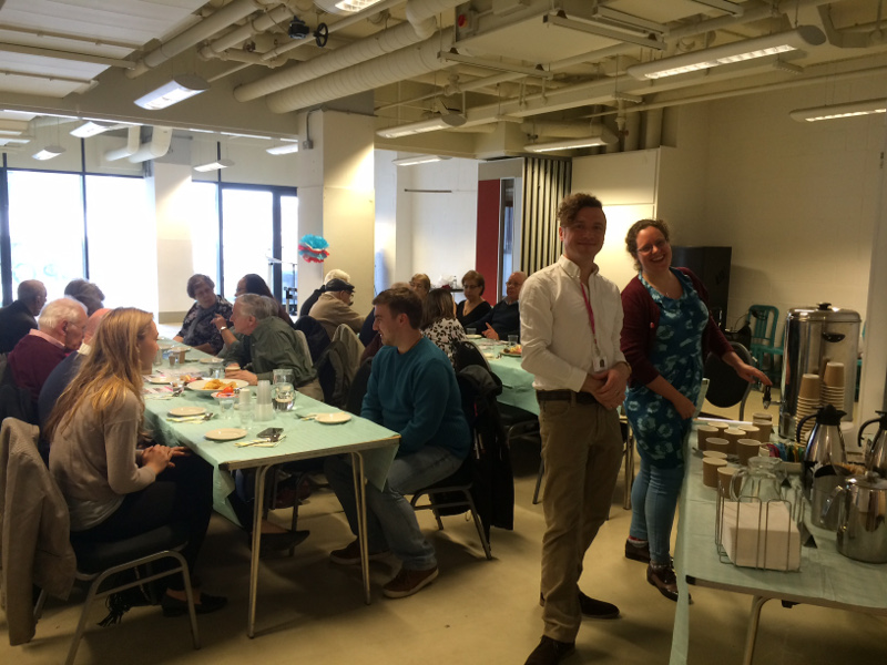 Lunch at Arts Depot for Dementia Club UK