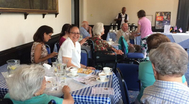 Everyone was pleased to see Annette who visited today Everyone was pleased to see Annette who visited today