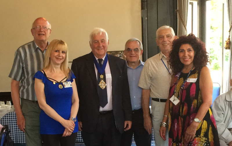 Peter Allcard the Master of the Guild of Freemen of the City of London and Rotary Club of Golders Green Peter Allcard the Master of the Guild of Freemen of the City of London and Rotary Club of Golders Green