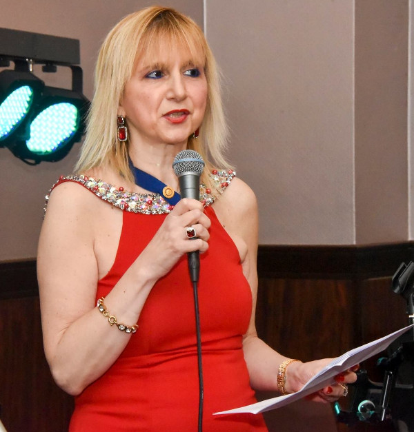 Lisa talking at 40th Anniversary Gala of the Rotaract Club of Hampstead, Hendon & Golders Green Lisa talking at 40th Anniversary Gala of the Rotaract Club of Hampstead, Hendon & Golders Green