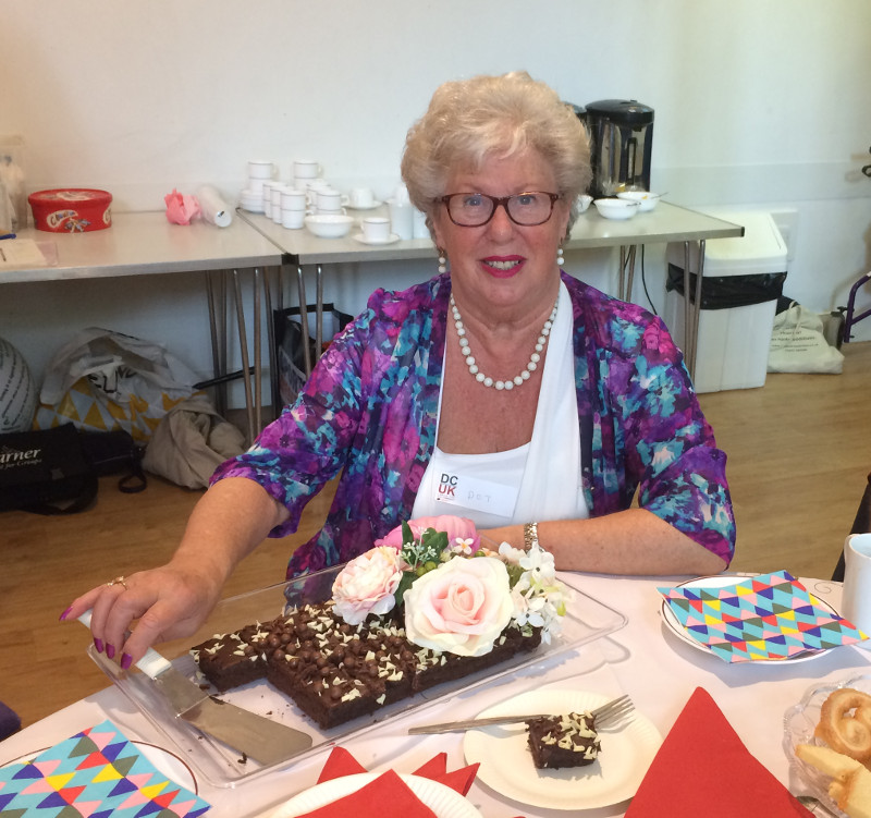 One of our volunteers celebrated a “special One of our volunteers celebrated a “special