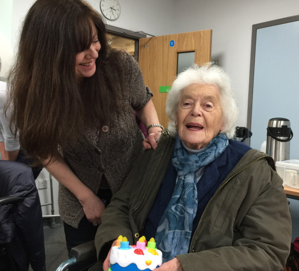 Tina and her mum Joan both celebrated their birthdays today Tina and her mum Joan both celebrated their birthdays today