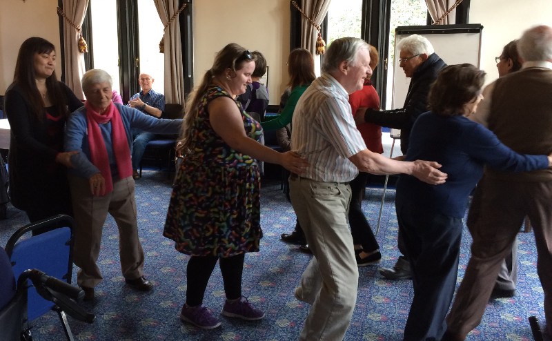 Conga Dance proves popular Conga Dance proves popular