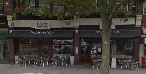 Haven Bistro & Bar in Whetstone sponsored Dinner for Dementia Club UK Haven Bistro & Bar in Whetstone sponsored Dinner for Dementia Club UK