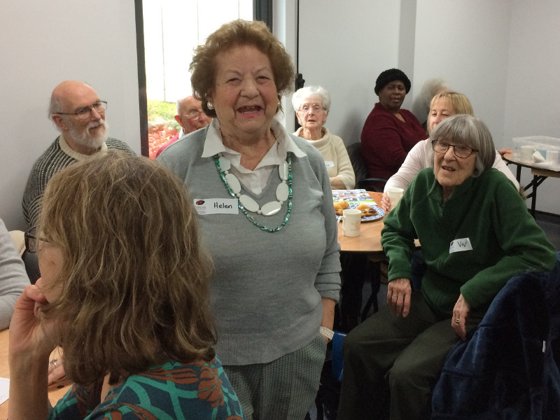 New member Helen recites her favourite poem New member Helen recites her favourite poem
