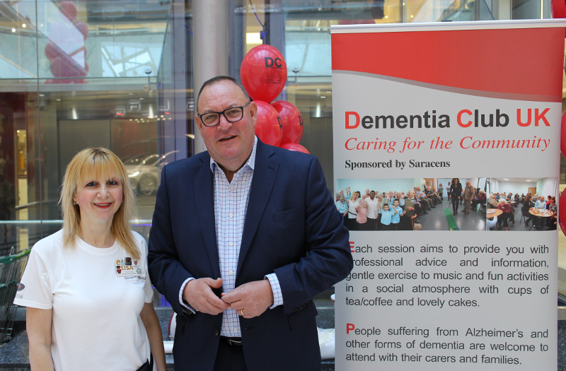 Our thanks to Tom Nathan General Manager of Brent Cross Shopping Centre for allowing us to host Dementia Awareness Day Our thanks to Tom Nathan General Manager of Brent Cross Shopping Centre for allowing us to host Dementia Awareness Day